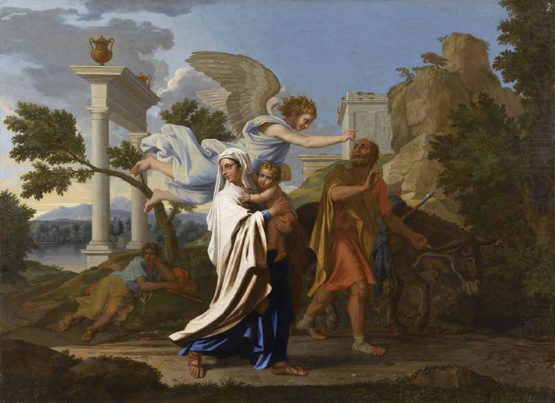 Flight into Egypt, Nicolas Poussin